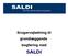 Brugervejledning til grundlæggende bogføring med SALDI