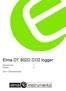 Elma DT 802D CO2 logger. Dansk/Norsk 2 English 4 EAN: