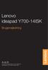 Lenovo ideapad Y700-14ISK