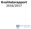 Kvalitetsrapport 2016/2017
