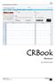 Brugervejledning til CRBook. CRBook. Aftalekalender. CRSoft Version Afsnit 0: Side 1 af 17