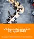 Hillerød Kommune eller afdeling. Uddannelsesmødet 20. april Strategisk Uddannelsesforum Nordsjælland