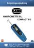 Version 1.0. Betjeningsvejledning HYDROMETTE BL COMPACT B 2. Hydromette BL Compact B 2