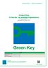 Green Key. Kriterier og ansøgningsskema Idrætsanlæg Gældende fra januar 2017