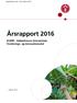 Årsrapport 2016 KUFIR Københavns Universitets Forsknings- og Innovationsråd