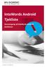 IntoWords Android Tjekliste