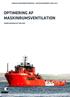 Titelblad. Forfatter: Simon Rosenkvist Nielsen (Studienr. V12886) Titel: Optimering af maskinrumsventilation. Projekt: AAMS Bachelorprojekt 2017
