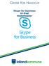 Skype for business til ipad medarbejder