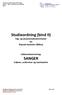 Studieordning (bind II) Fag- og eksamensbestemmelser for Klassisk bachelor (BMus)