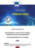H2020-programmet. Marie Skłodowska-Curie-aktioner Innovative uddannelsesnetværk. (H2020 Standardtilskudsaftale MSCA-ITN flere modtagere)