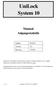 UniLock System 10. Manual Adgangsstatistik. Version 2.0 Revision