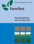 Maskiner og planteavl nr FarmTest. Planteetablering med og uden plov