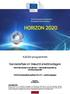 H2020-programmet. Marie Skłodowska-Curie-aktioner individuelle stipendier og udvidelsesstipendier