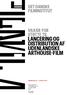 LANCERING OG DISTRIBUTION AF UDENLANDSKE ARTHOUSE-FILM
