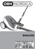 BAGLESS. Vacuum cleaner, 1400 watt (max) - type 7228
