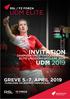 U13, U15, U17 og U19 Danmarksmesterskaber 5. april - 7. april 2019