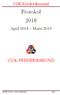 Protokol April 2018 Marts 2019 CUK-FREDERIKSSUND. Protokol 2018/19 - CUK-Frederikssund Side 1