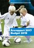 DGI Nordsjælland Årsmøde 27. november Årsrapport 2017 Budget
