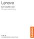 Lenovo B41-80/B51-80 Brugervejledning