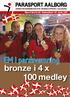 EM i parasvømning. bronze i 4 x 100 medley PARASPORT AALBORG. Tilpasset idræt for alle Medlemsblad nr. 184 oktober 2018
