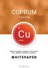CUPRUM WHITEPAPER TOKEN 63,546. High standard copperin theform ofadigitalforward contract. cuprumtoken.io-2018