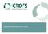 ICROFS. Internationalt Center for Forskning i Økologisk Jordbrug og Fødevaresystemer ICROFS STRATEGI